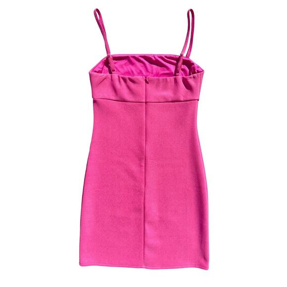 Hello Molly “Peachy Moments” Pink Bodycon Mini Dress NWT – Size Small US 4 - Picture 5 of 11